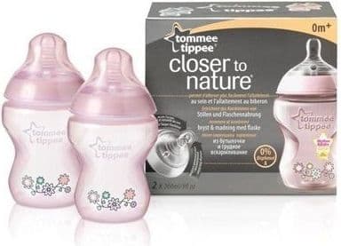 Tommee Tippee Decorated Bottle 2 x 260 ml