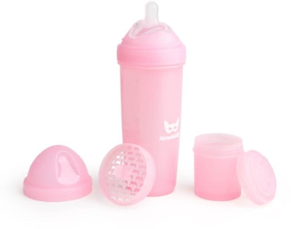 Herobility Anti-colic bottle 340 ml Pink