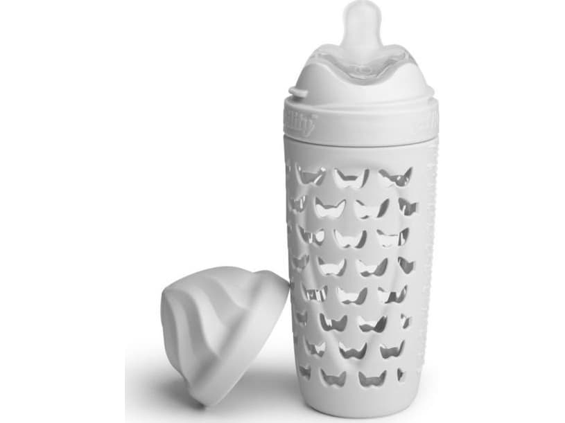 Herobility HeroEcoBottle anti-colic bottle - gray, 320 ml