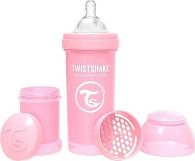 Twistshake Twistshake Anti-colic bottle Pink - 260 ml - SHIPPING WITHIN 24H -