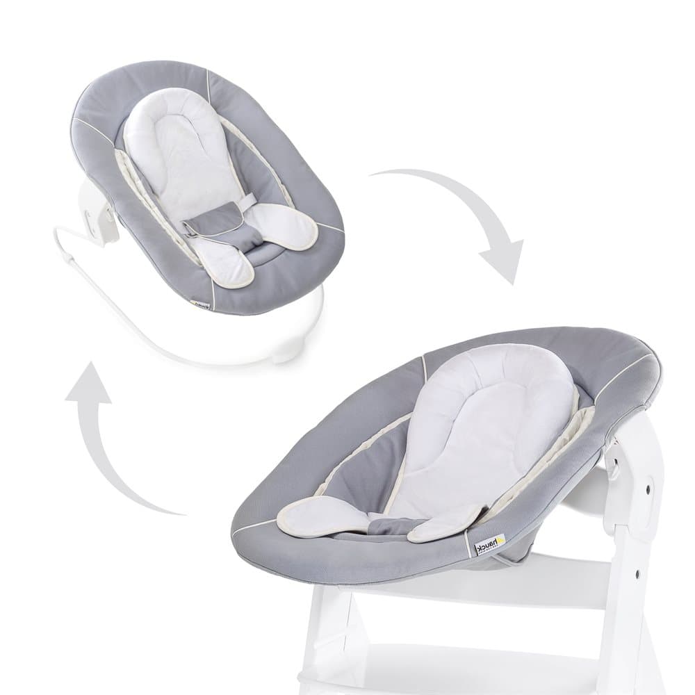 Alpha Bouncer 2in1, Stretch Grey, Hauck