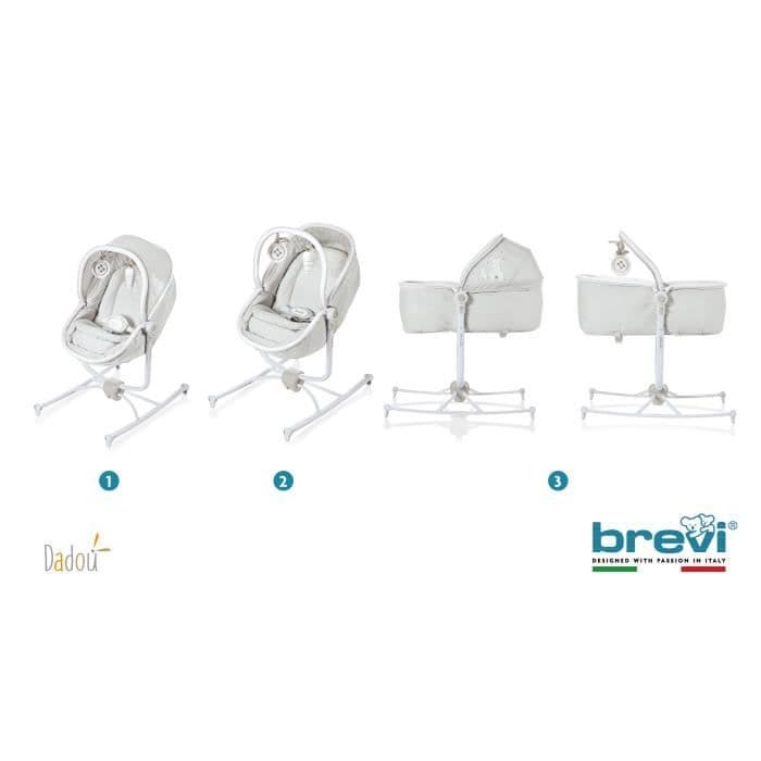 BREVI Transat 2 i 1 Dadou - Lapinou Perle