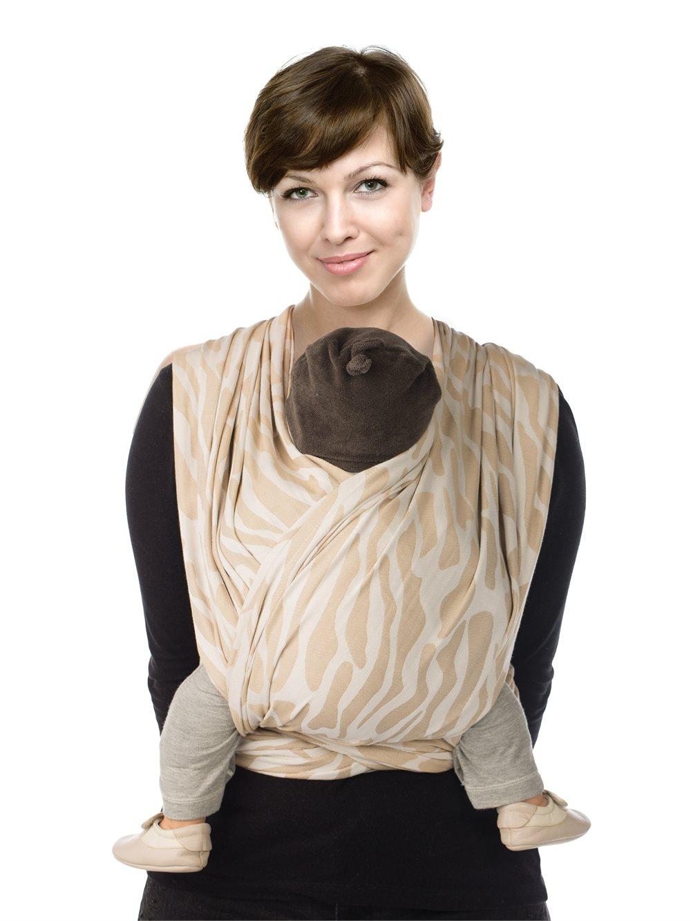 Bæresjal BB-Slen Organic 490 cm Soft Jungle