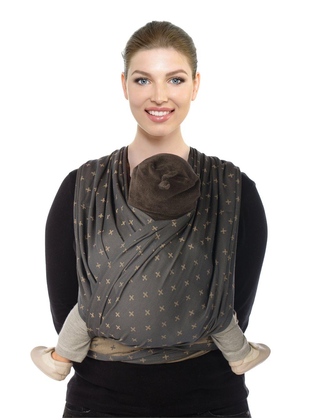 Bæresjal BB-Slen Organic 490 cm Grey Plus