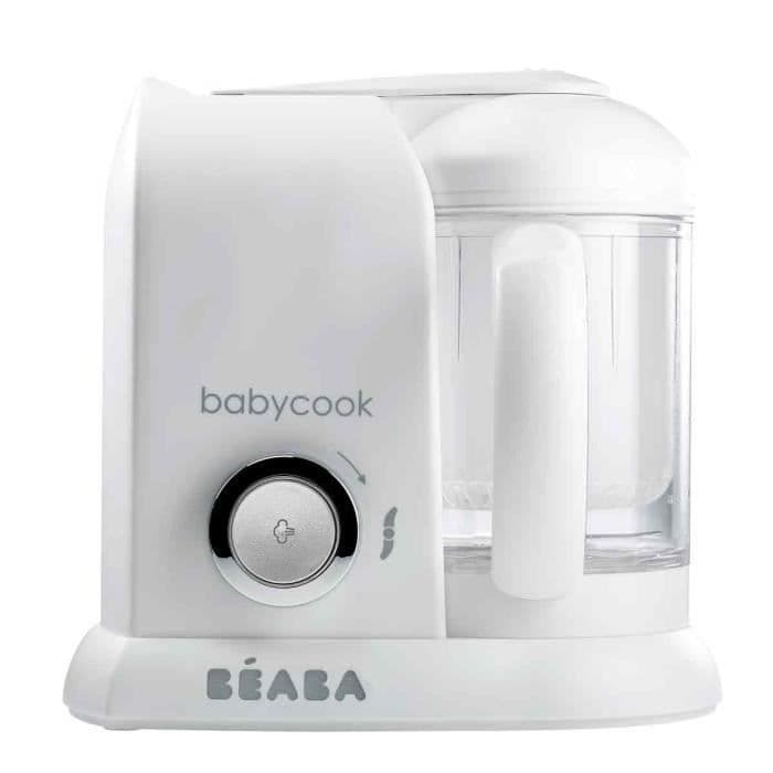 BEABA Babycook Solo Babyrobot Hvid & sølv