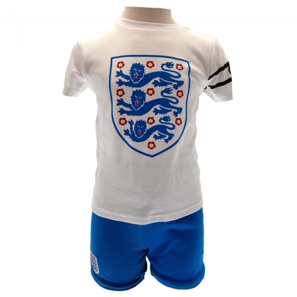 England FA Babies T Shirt And Short Set