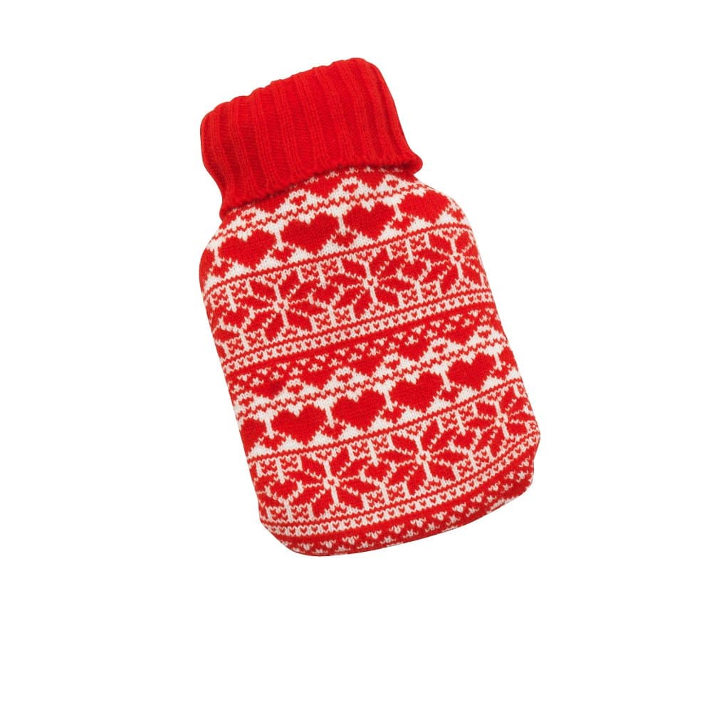 Christmas Hot Water Bottle In Christmas Cover / XMAS Novelty