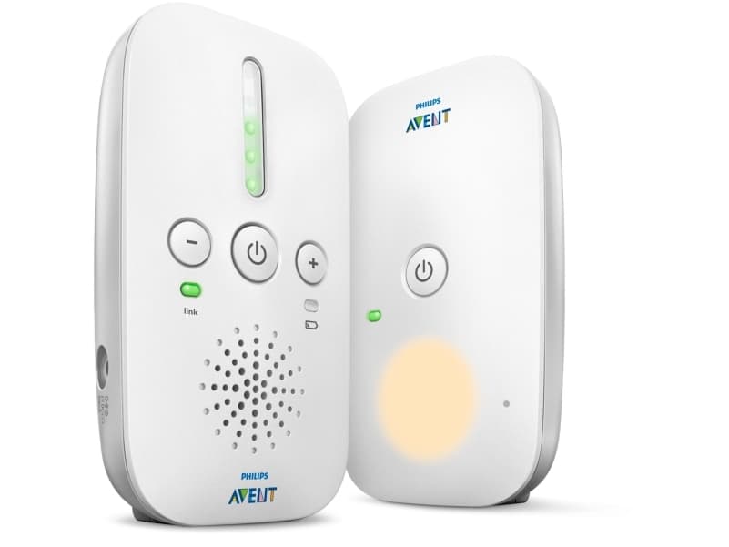Philips AVENT Audio Monitors SCD502/26, DECT babyvakt, 120 kanaler, 300 m, 50 m, 300 m, Vit