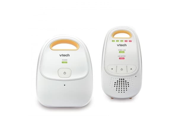 VTech BM 1000, DECT babyphone, 300 m, Vit, AC, Batteri, AC, Batteri, AAA
