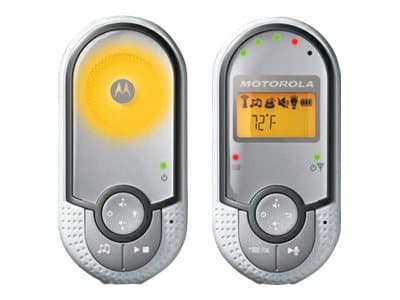Motorola MBP16 - Baby Monitor with temperature sensor - Parent Unit wireless and recheargable - White