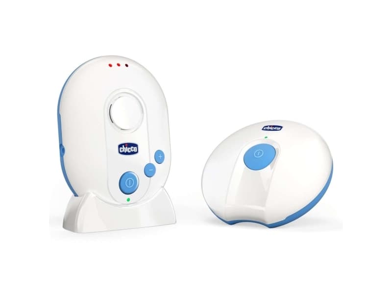 Chicco 00007661000000, DECT-babytelefon, 1 kanaler, 300 m, 1880 - 1900 MHz, Blå, Hvit, Batteri