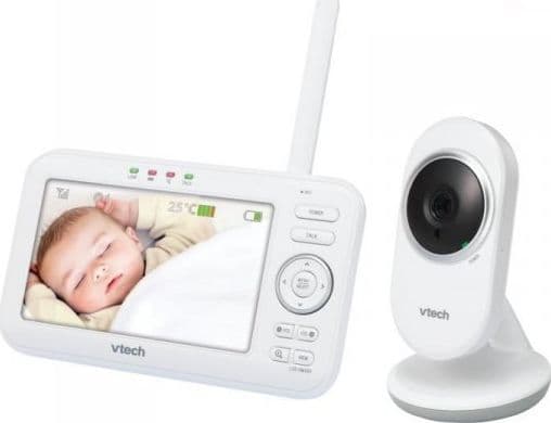 Nanny Vtech Vtech VM5252 Digital baby monitor with a webcam LCD display 5 inches universal