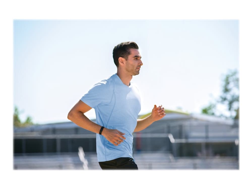 Fitbit Inspire 2 - Svart - aktivitetssporer med bånd - silikon - svart - band size: S/L - monokrom - Bluetooth
