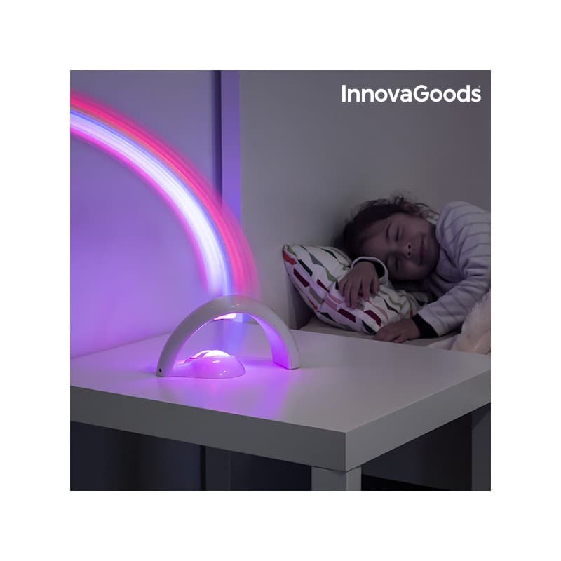 LED projektor för barn Regnbåge InnovaGoods