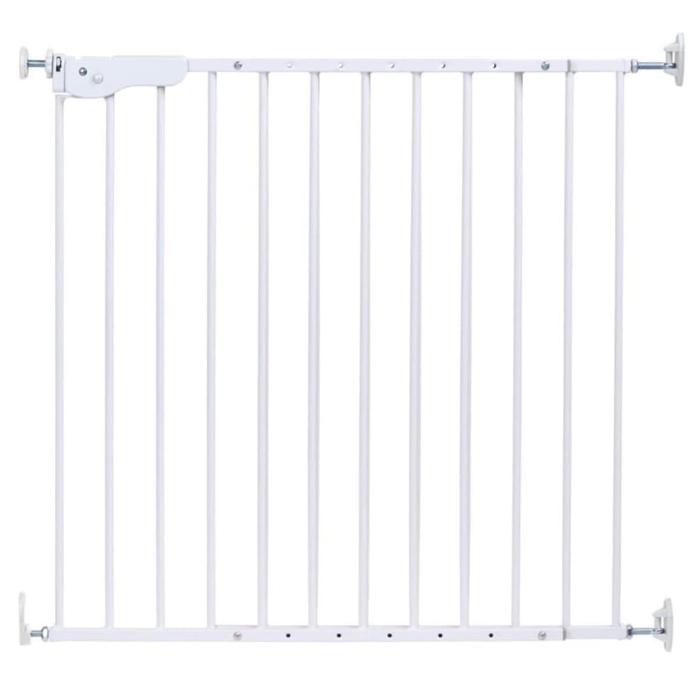 CHILDHOME Sikkerhetsgrind Supra 75-110 cm metall hvit