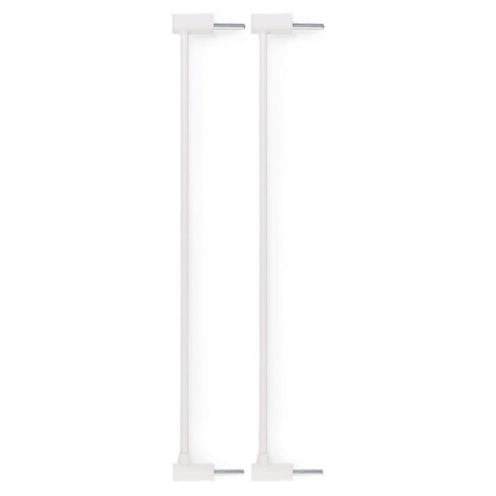 CHILDHOME Forlengelser for sikkerhetsgrind Eltra 2 stk 7cm metall hvit
