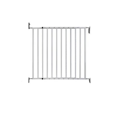 NYDALIS Barrier LEA -metalli kääntyvä 64-113 cm valkoinen