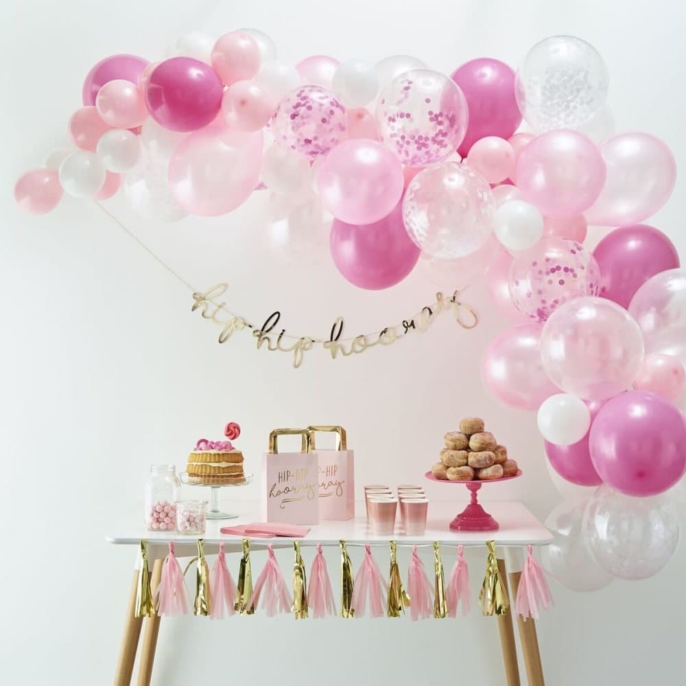 Ballongbåge - Rosa