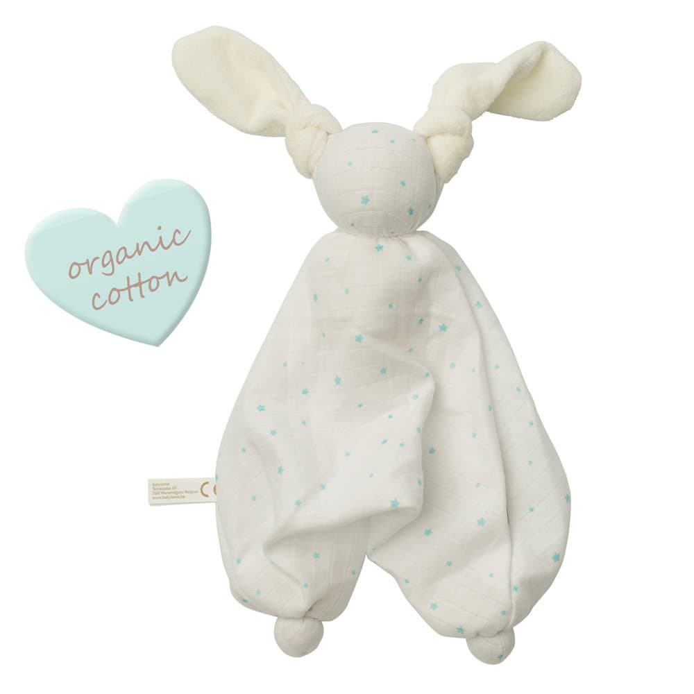 Floppy muslin eko turkosa stjärnor, Peppa