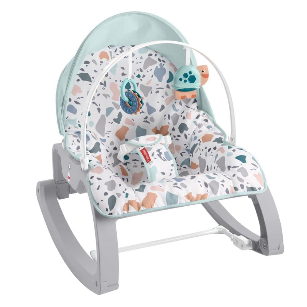Fisher-Price, Vibrerende Babysitter - Grå