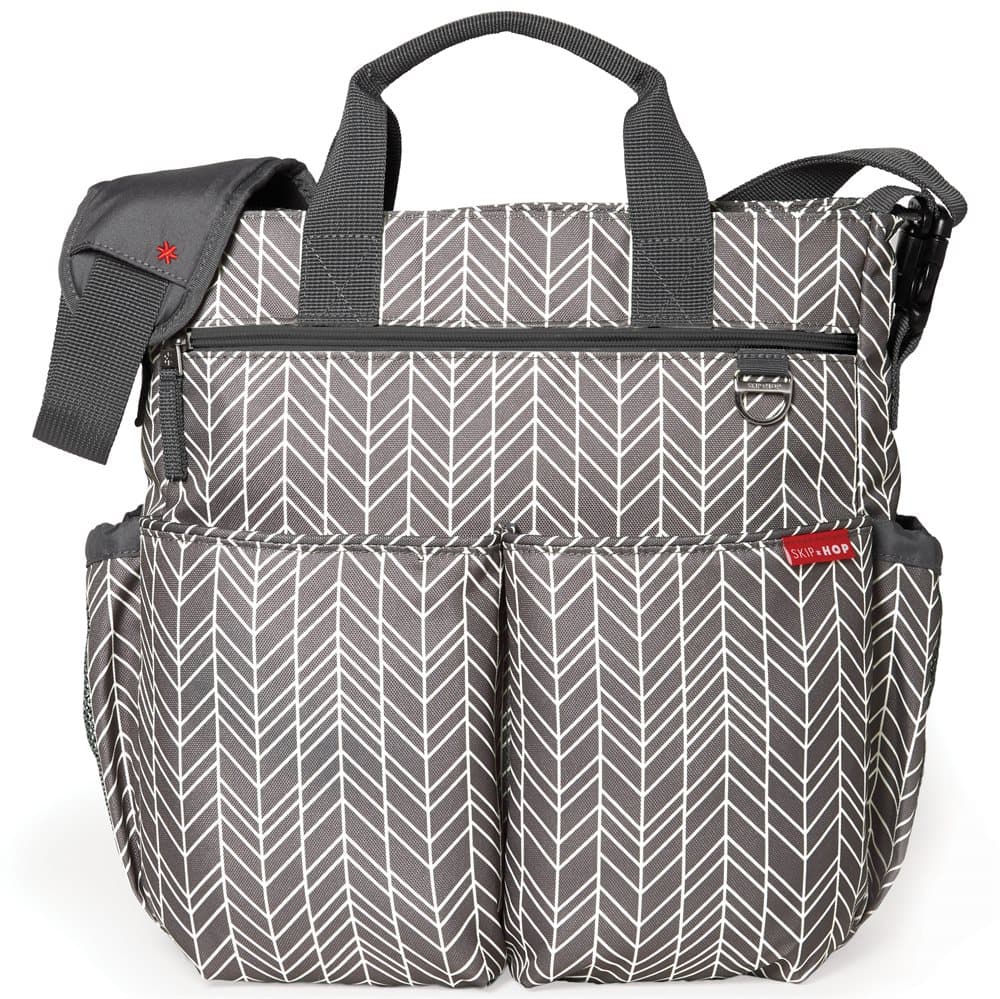 Hoitolaukku Duo Signature, Grey Feather, Skip Hop