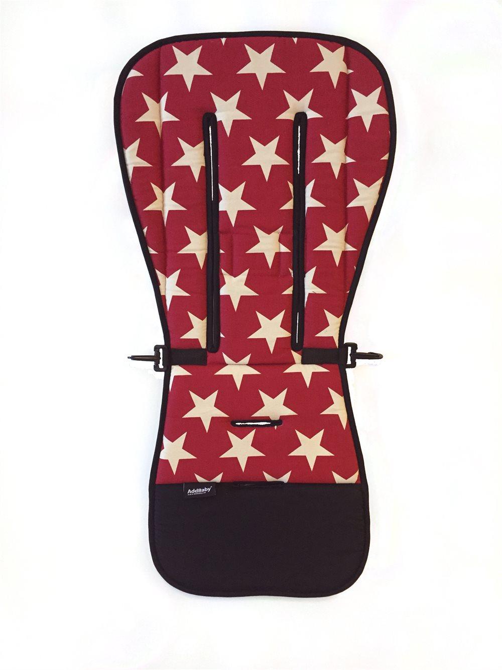 Sittepute, Stars, Red, AddBaby