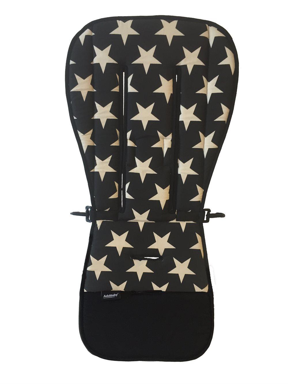Sittepute, Star, Black, AddBaby