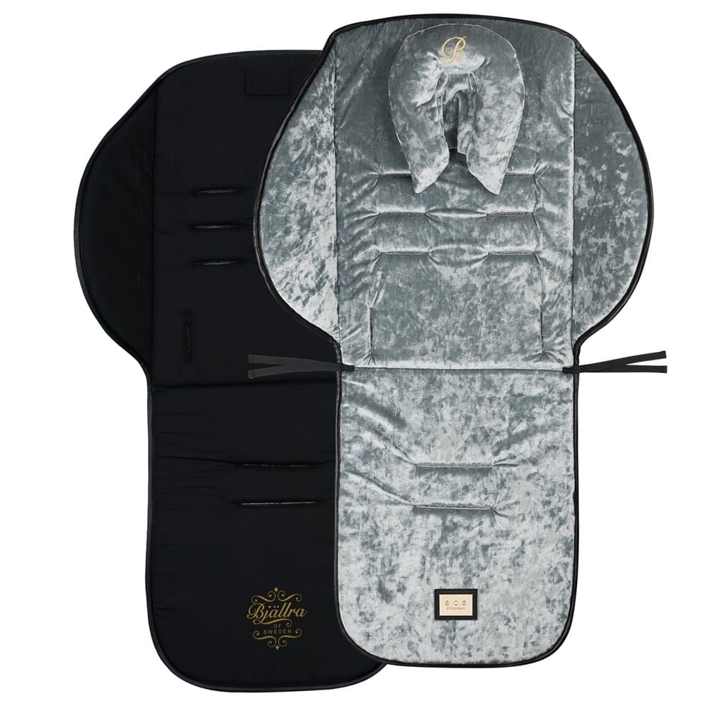 Sitteunderlag til barnevogn Velvet Grey