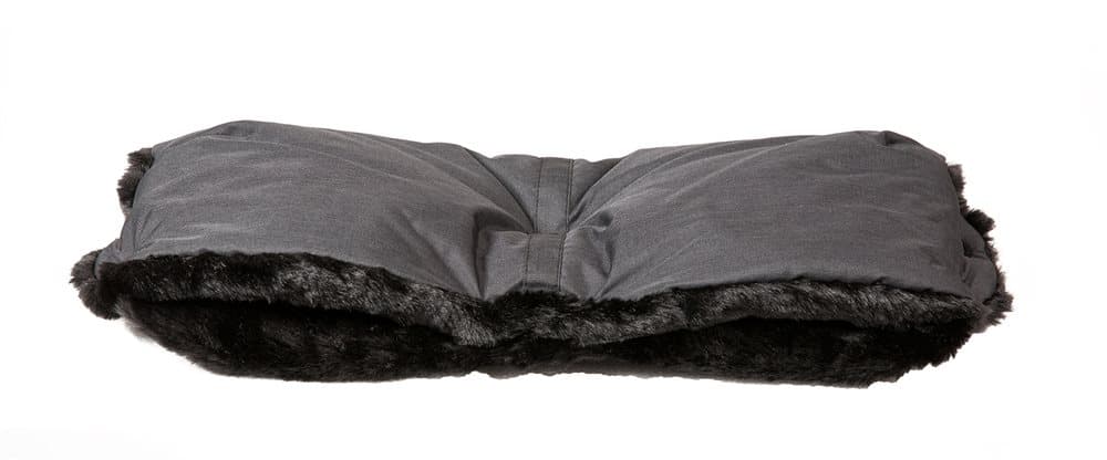 Vognmuffe Melange Black