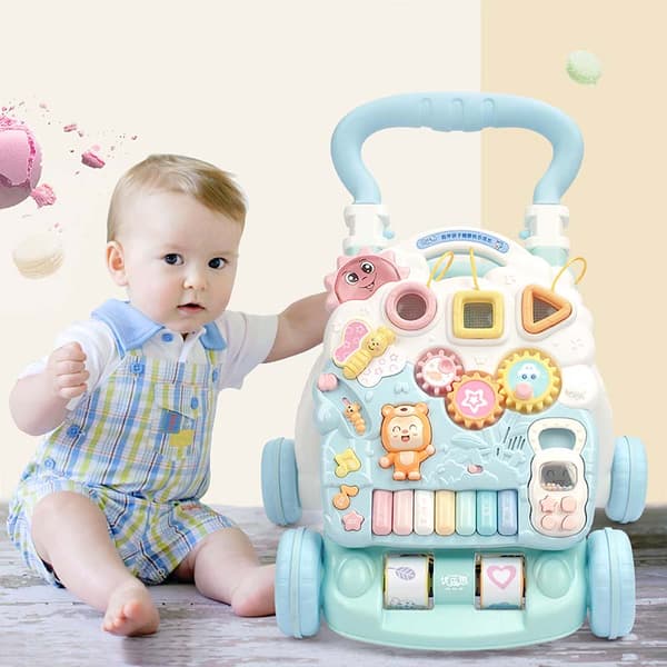 Ladida Kävelyvaunu Activity and Piano Baby Walker