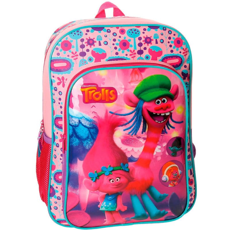 Trolls Reppu Laukku Backpack School Bag 40x30x16cm
