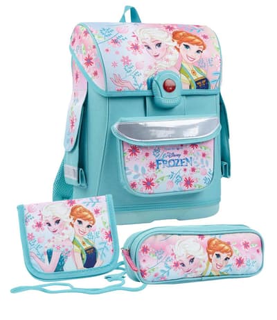 Disney Frozen Skolesekk Sett 3 i 1, Komfort, Romslig, Ergonomisk
