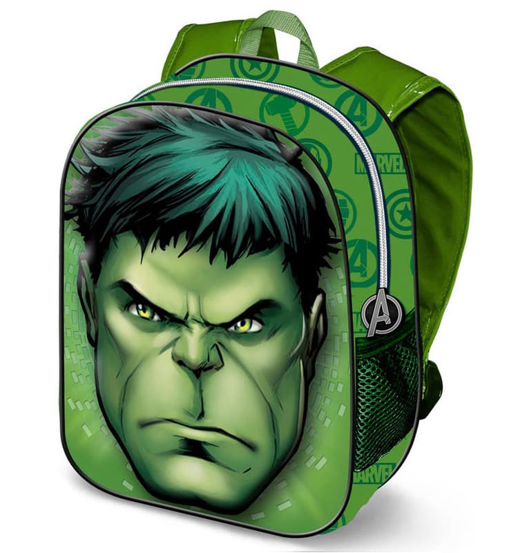 Marvel Avengers Hulk Rygsæk Junior 3D Motiv Skoletaske 31cm