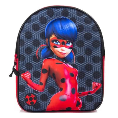 Miraculous Ladybug Ryggsäck Junior 3D Motiv Skolväska 31x25x12cm