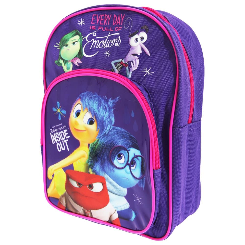 Disney Inside Out Childrens/Kids Official Multi-Pocket Backpack/Rucksack