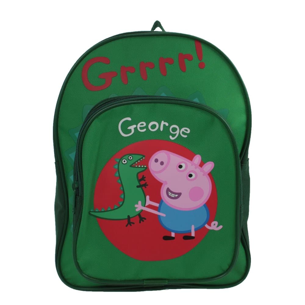 Christmas Shop Boys Peppa Pig George Arch Backpack