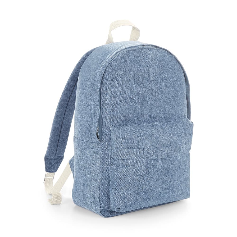 BagBase Denim Backpack