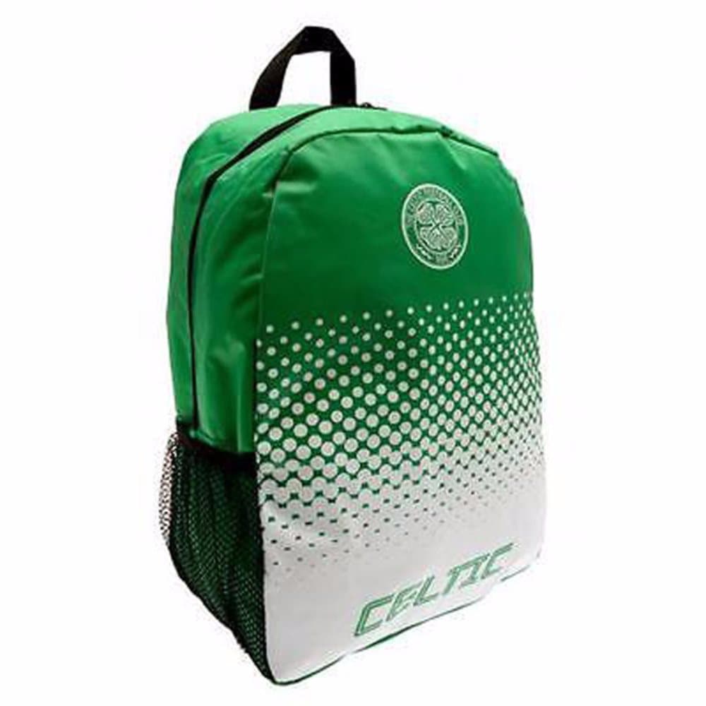 Celtic FC Official Fade Football Crest Design Backpack