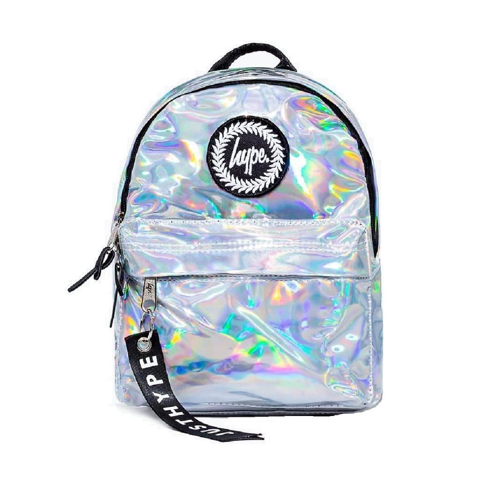 Hype Unisex Holographic Mini Backpack
