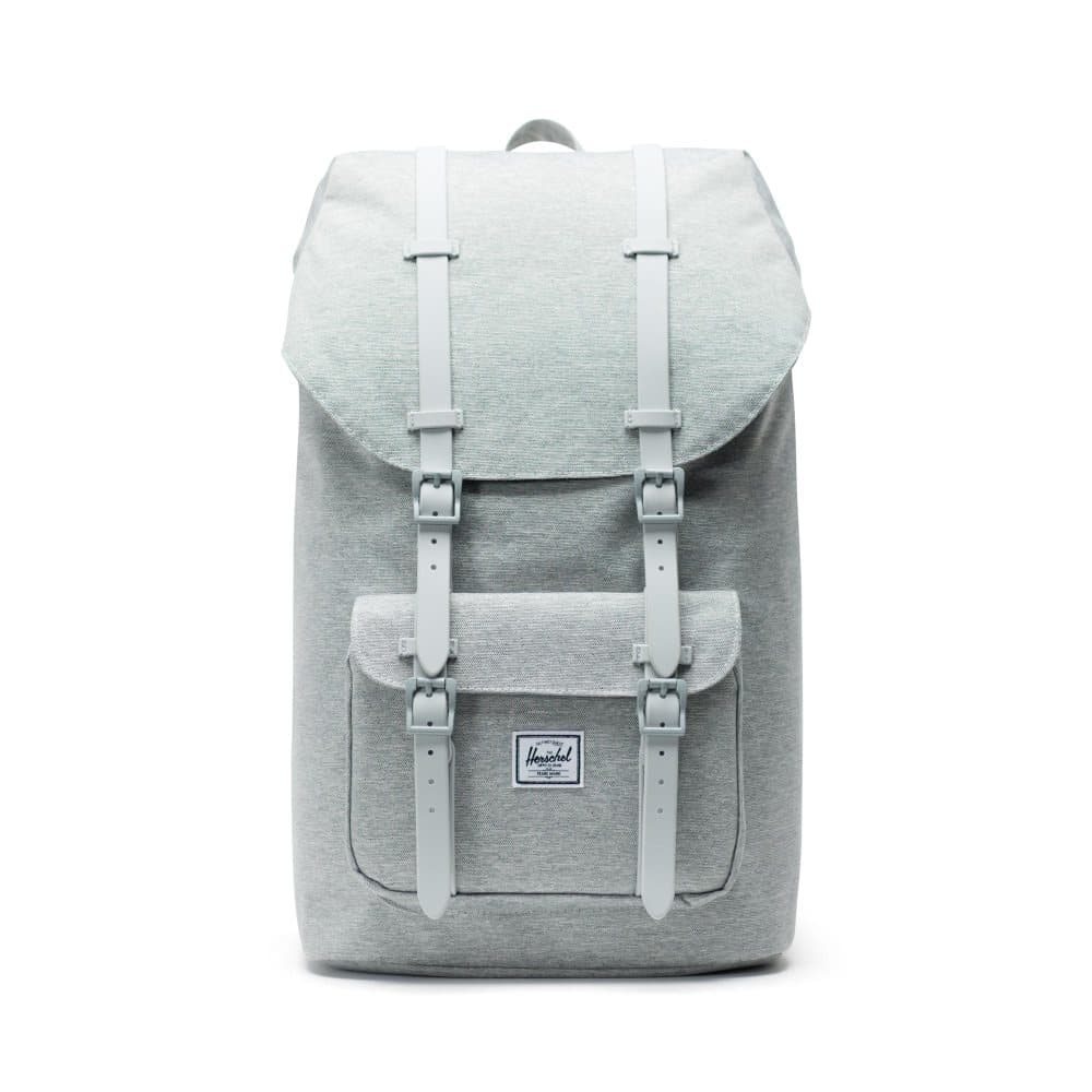 Ryggsekk Little America, Light Grey Crosshatch/Grey Rubber, Herschel