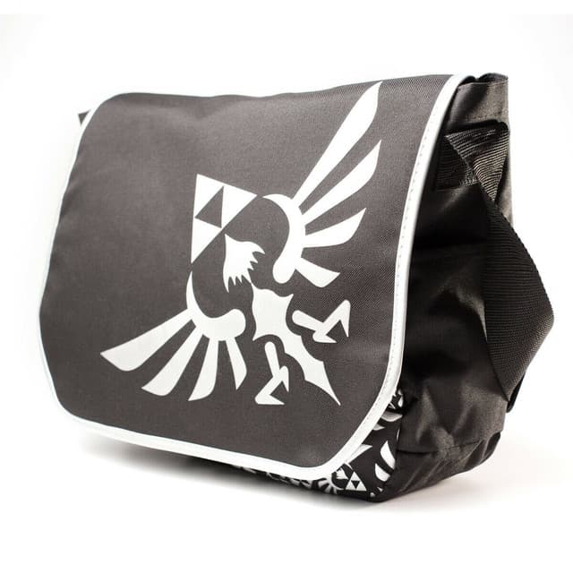 ZELDA - MESS BAG W SØLV LOGO