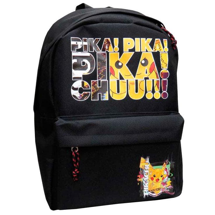 Pokemon Pika!Pika!Pikachu!!! Ryggsäck Väska Skolväska 40cm