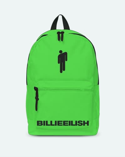 Rucksack: Billie Eilish - Bad Guy Green