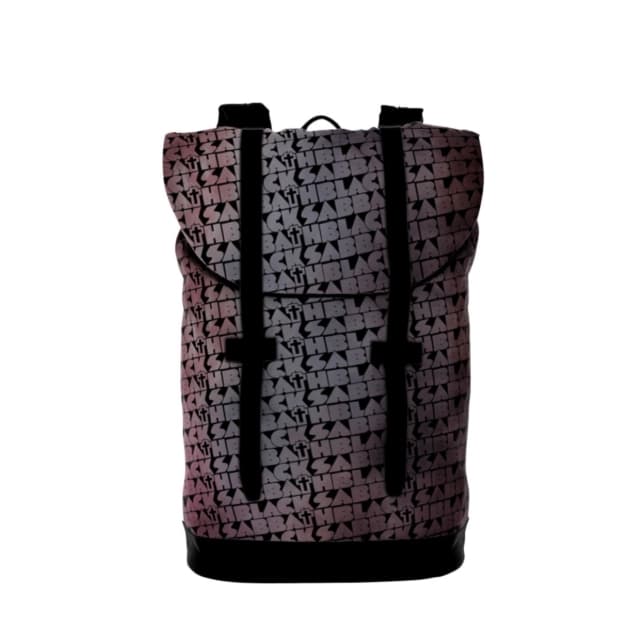 Rygsæk (Heritage Bag): Black Sabbath - Distressed Cross