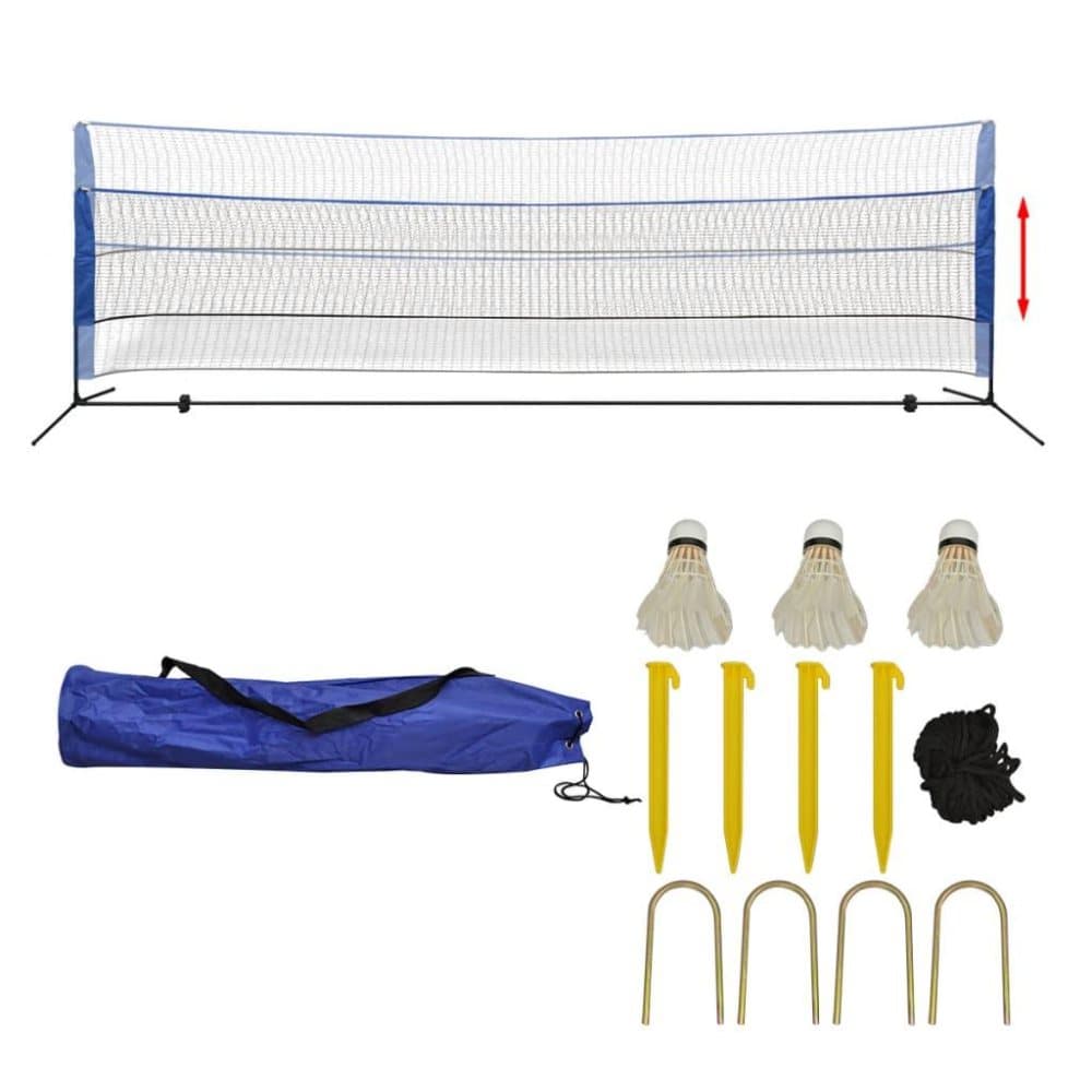 vidaXL Sulkapalloverkko Sulilla 500x155 cm