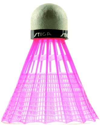 Stiga Badmintonbollar 3-pack Gul/Rosa/Blå