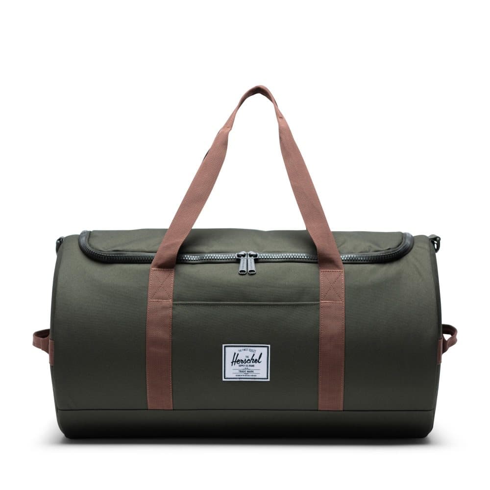 Duffle Bag Sutton, Mid-Volume, Dark Olive/Saddle Brown, Herschel