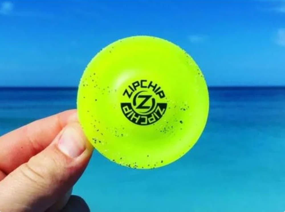 ZipChip frisbee silicone mold