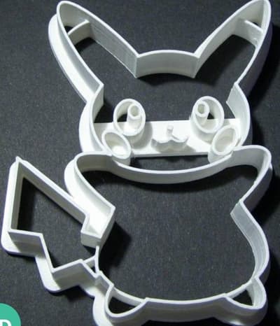 Pikachu cookie cutter