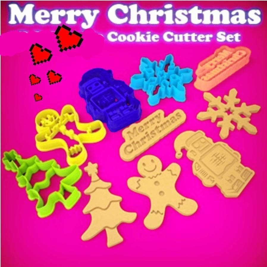 Merry Christmas - Cookie Cutter Set